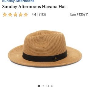 Sunday Afternoons Havana Hat